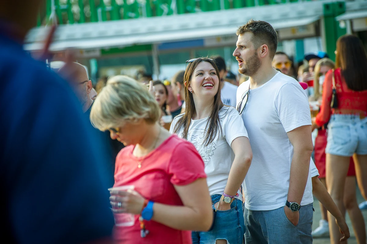 Publiczność podczas pierwszego dnia Orange Warsaw Festival 2018