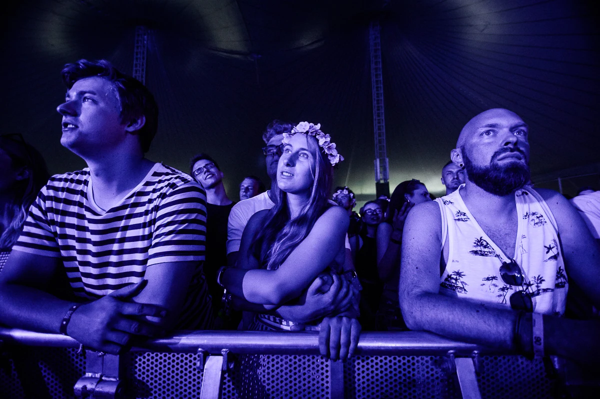 Publiczność podczas pierwszego dnia Orange Warsaw Festival 2018