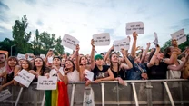 Publiczność podczas pierwszego dnia Orange Warsaw Festival 2018