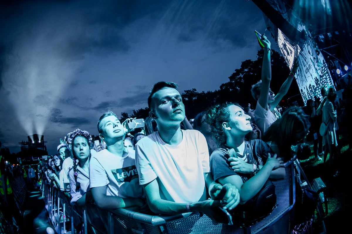 Publiczność podczas pierwszego dnia Orange Warsaw Festival 2018