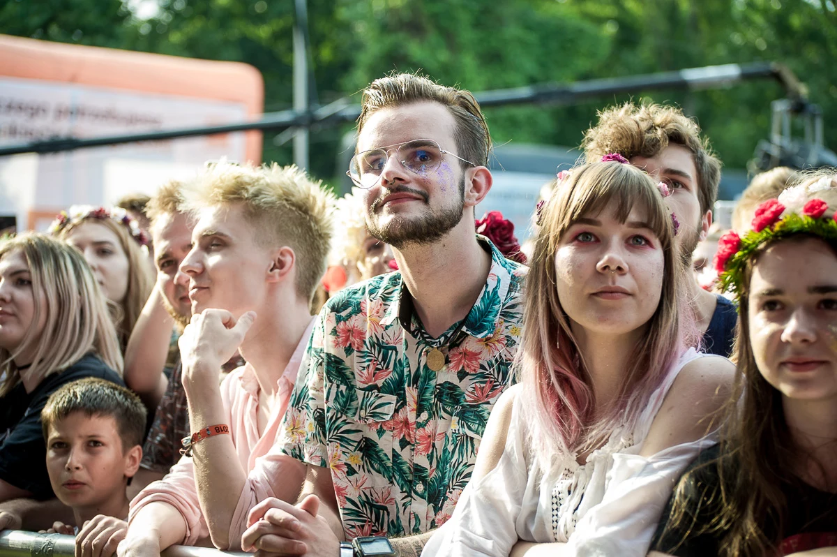 Publiczność na Orange Warsaw Festival 2018 Publiczność na Orange Warsaw Festival 2018