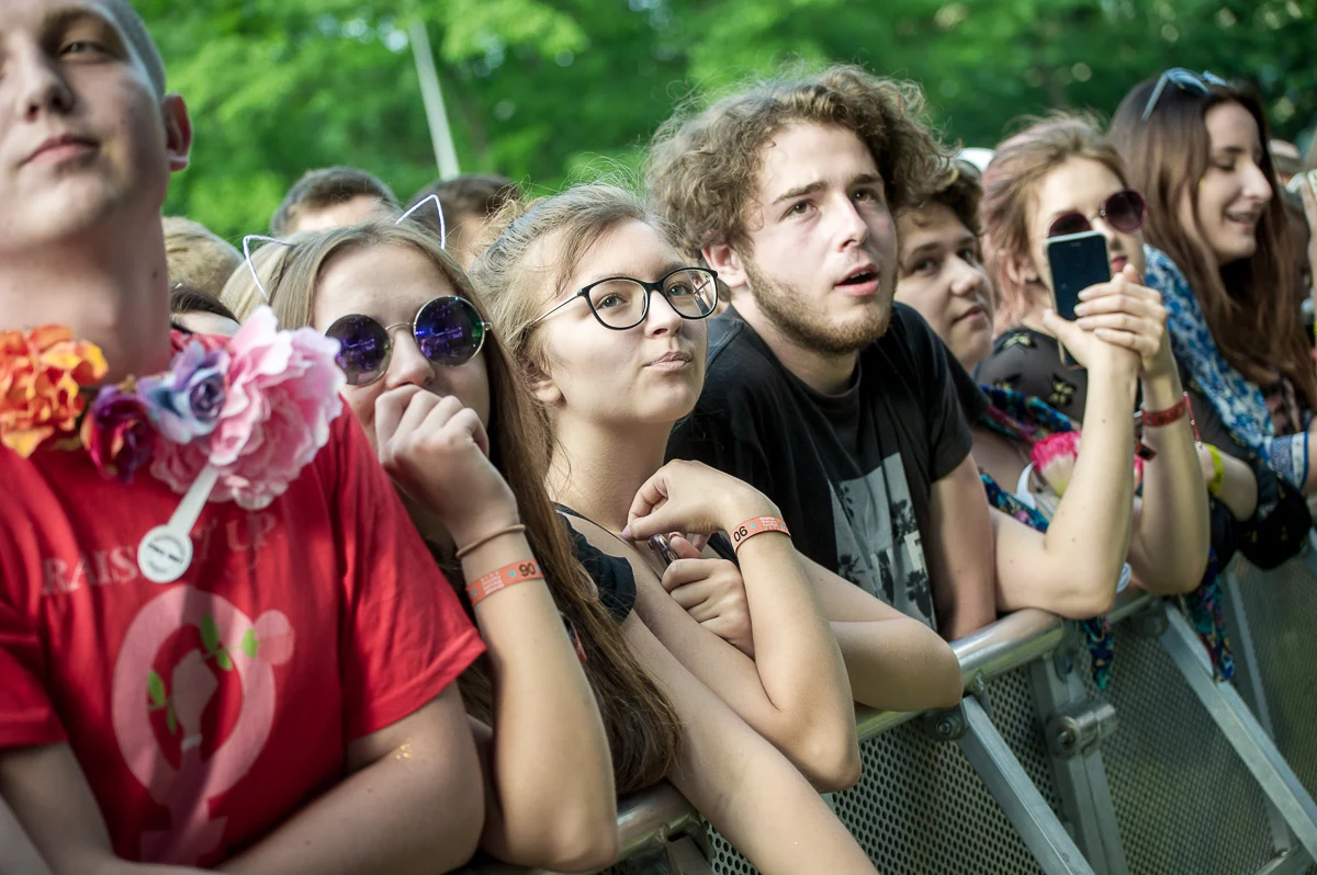 Publiczność na Orange Warsaw Festival 2018 Publiczność na Orange Warsaw Festival 2018