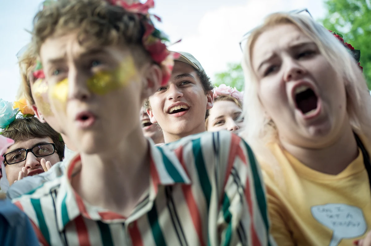 Publiczność na Orange Warsaw Festival 2018 Publiczność na Orange Warsaw Festival 2018