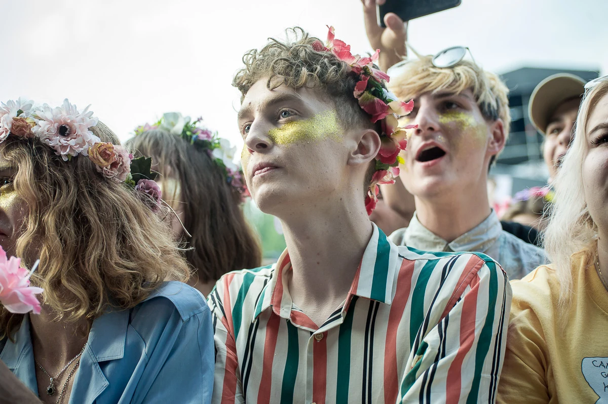 Publiczność na Orange Warsaw Festival 2018 Publiczność na Orange Warsaw Festival 2018