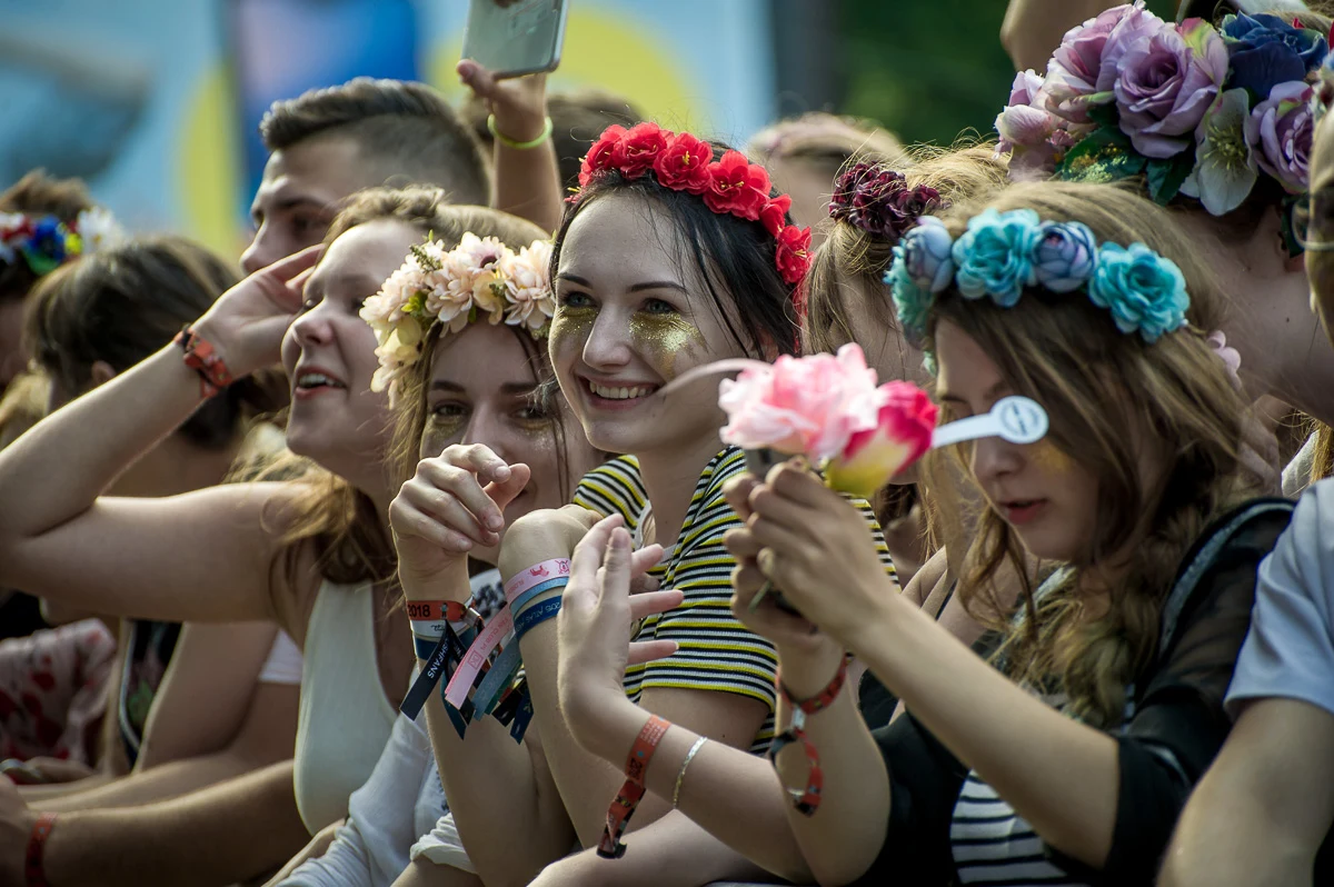 Publiczność na Orange Warsaw Festival 2018 Publiczność na Orange Warsaw Festival 2018