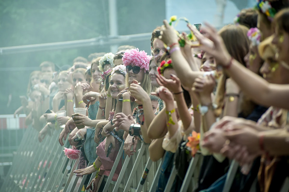 Publiczność na Orange Warsaw Festival 2018 Publiczność na Orange Warsaw Festival 2018