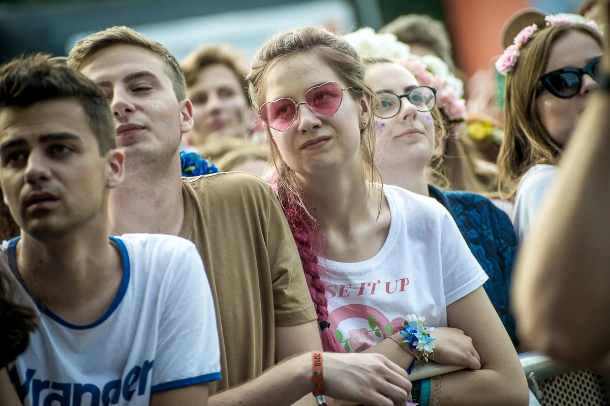 Publiczność na Orange Warsaw Festival 2018 Publiczność na Orange Warsaw Festival 2018