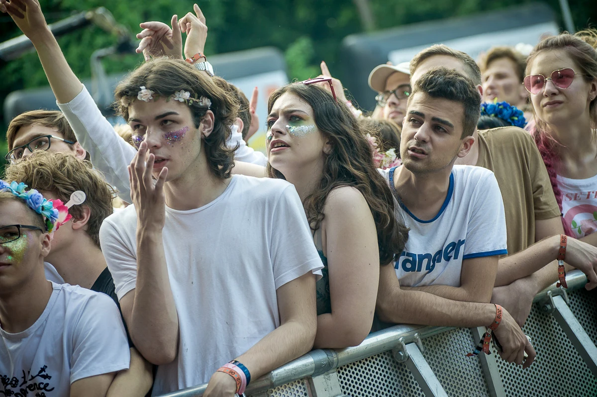 Publiczność na Orange Warsaw Festival 2018 Publiczność na Orange Warsaw Festival 2018