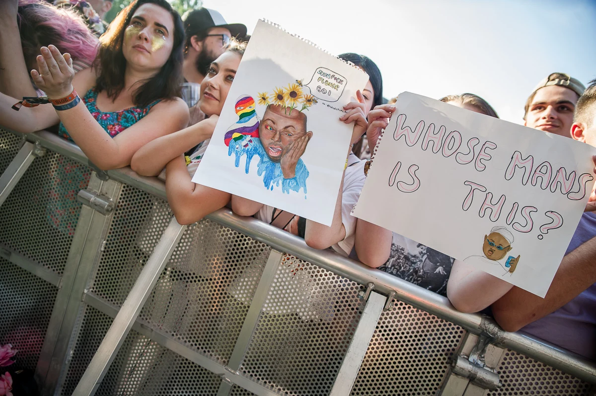 Publiczność na Orange Warsaw Festival 2018 Publiczność na Orange Warsaw Festival 2018