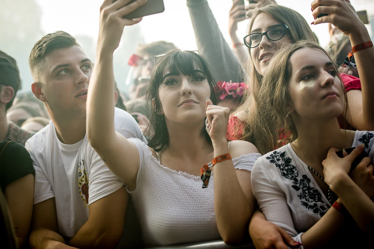 Publiczność na Orange Warsaw Festival 2018 Publiczność na Orange Warsaw Festival 2018