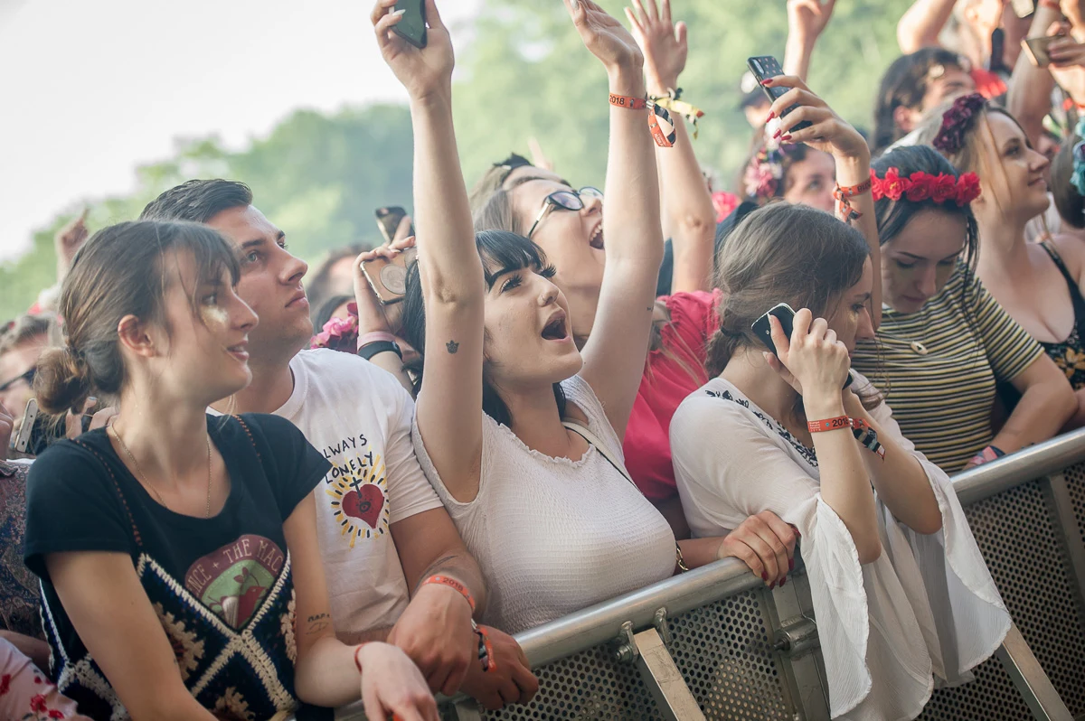 Publiczność na Orange Warsaw Festival 2018 Publiczność na Orange Warsaw Festival 2018