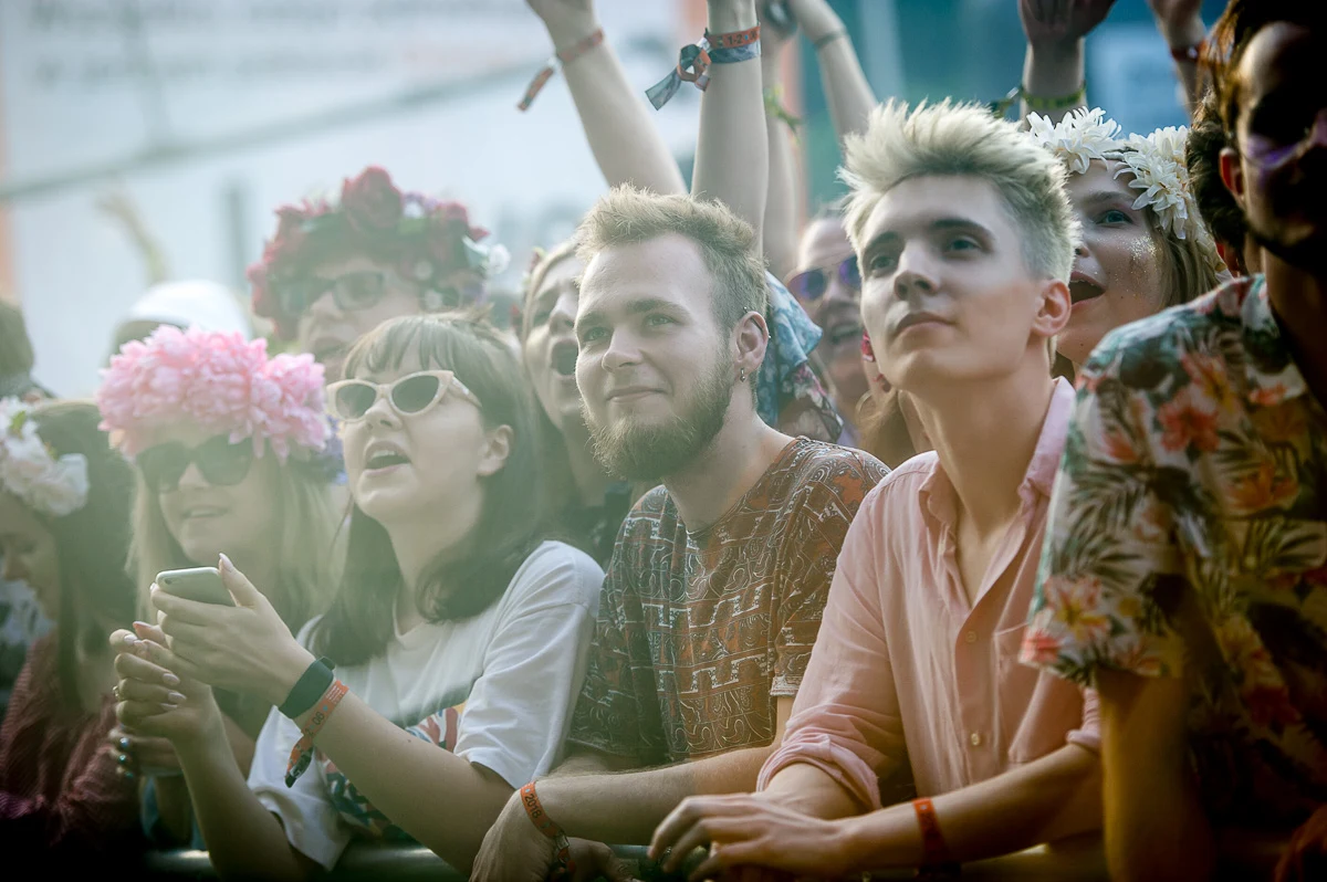 Publiczność na Orange Warsaw Festival 2018 Publiczność na Orange Warsaw Festival 2018