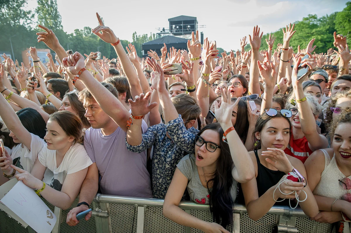 Publiczność na Orange Warsaw Festival 2018 Publiczność na Orange Warsaw Festival 2018