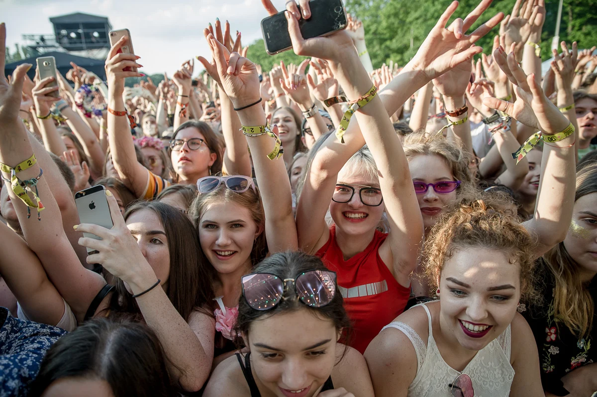 Publiczność na Orange Warsaw Festival 2018 Publiczność na Orange Warsaw Festival 2018