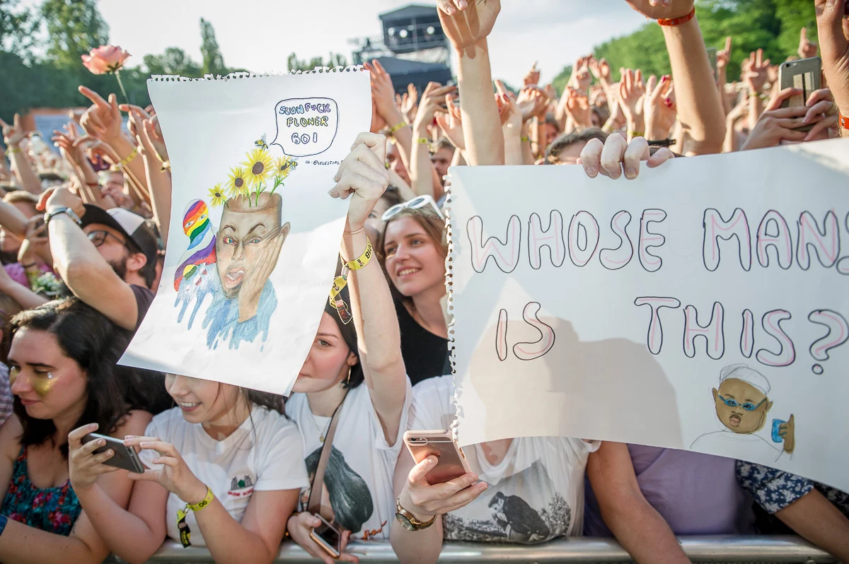 Publiczność na Orange Warsaw Festival 2018 Publiczność na Orange Warsaw Festival 2018