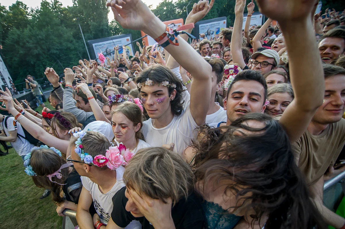 Publiczność na Orange Warsaw Festival 2018 Publiczność na Orange Warsaw Festival 2018