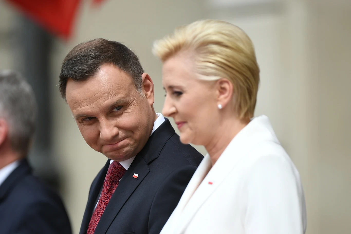 Andrzej Duda i Agata Kornhauser-Duda Andrzej Duda i Agata Kornhauser-Duda