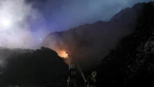 Gaszenie pożaru w Studziankach