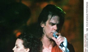 Kylie Minogue i Nick Cave razem na scenie w 1996 roku