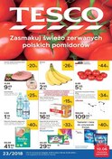 Gazetka promocyjna Tesco Hipermarket - Zasmakuj świeżo zerwanych polskich pomidorów - ważna do 13-06-2018