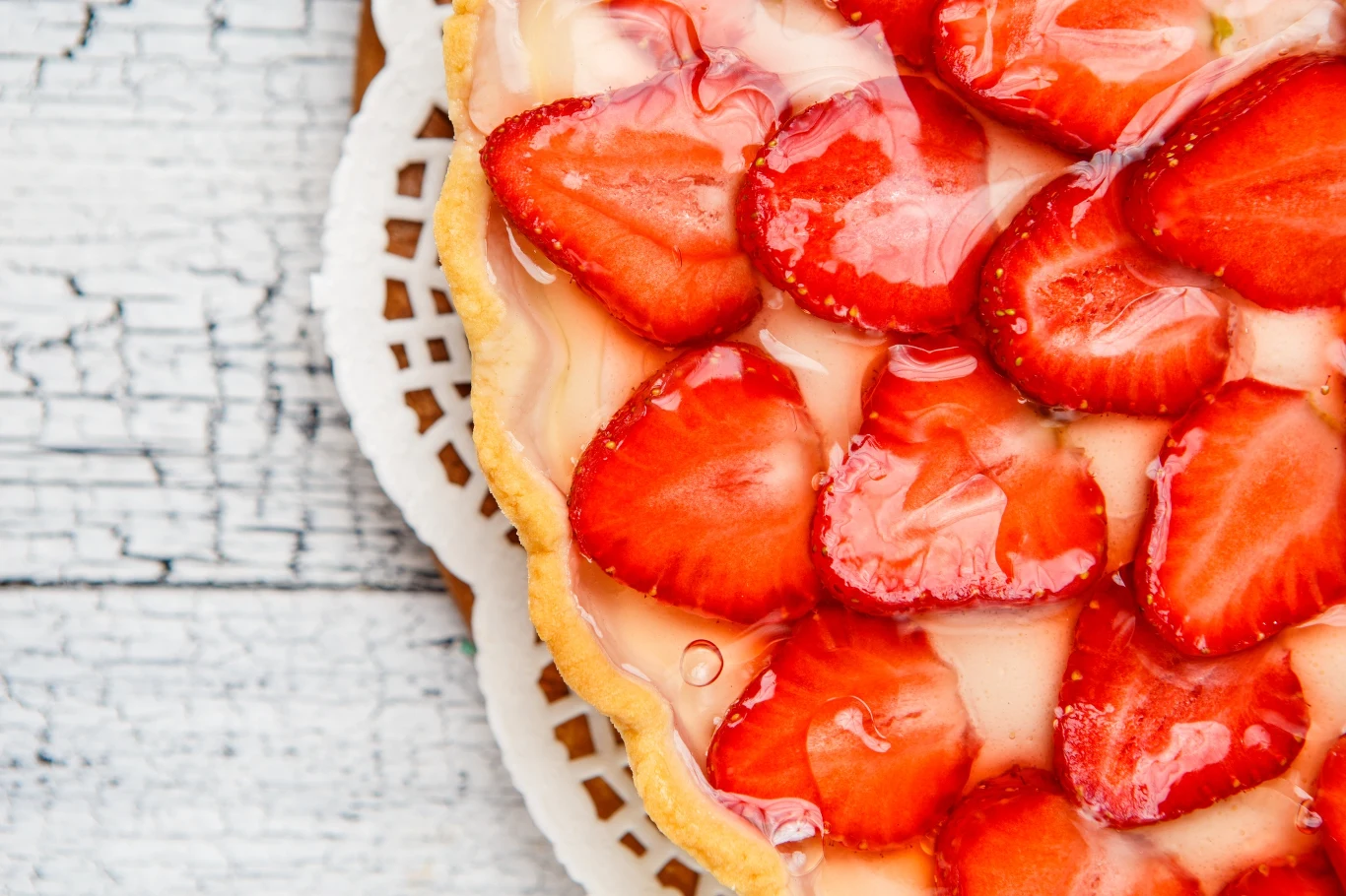 Tarta z truskawkami Tarta z truskawkami