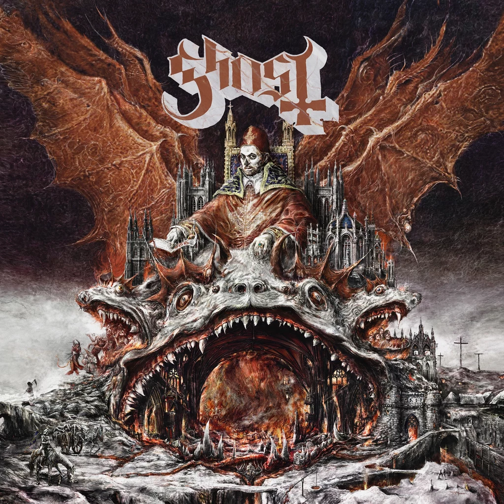 Okładka płyty "Prequelle" grupy Ghost