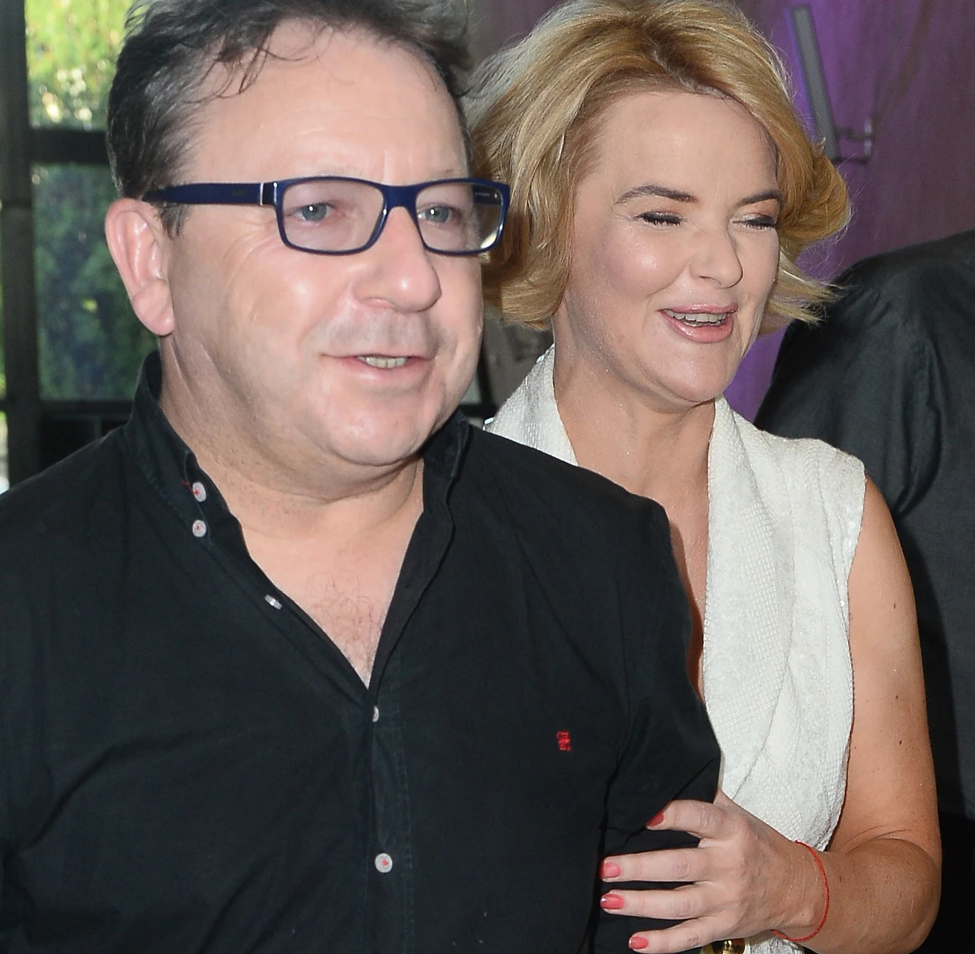 Monika Zamachowska z mężem Zbigniewem Monika Zamachowska z mężem Zbigniewem