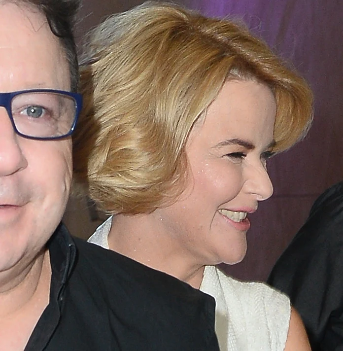 Monika Zamachowska z mężem Zbigniewem Monika Zamachowska z mężem Zbigniewem