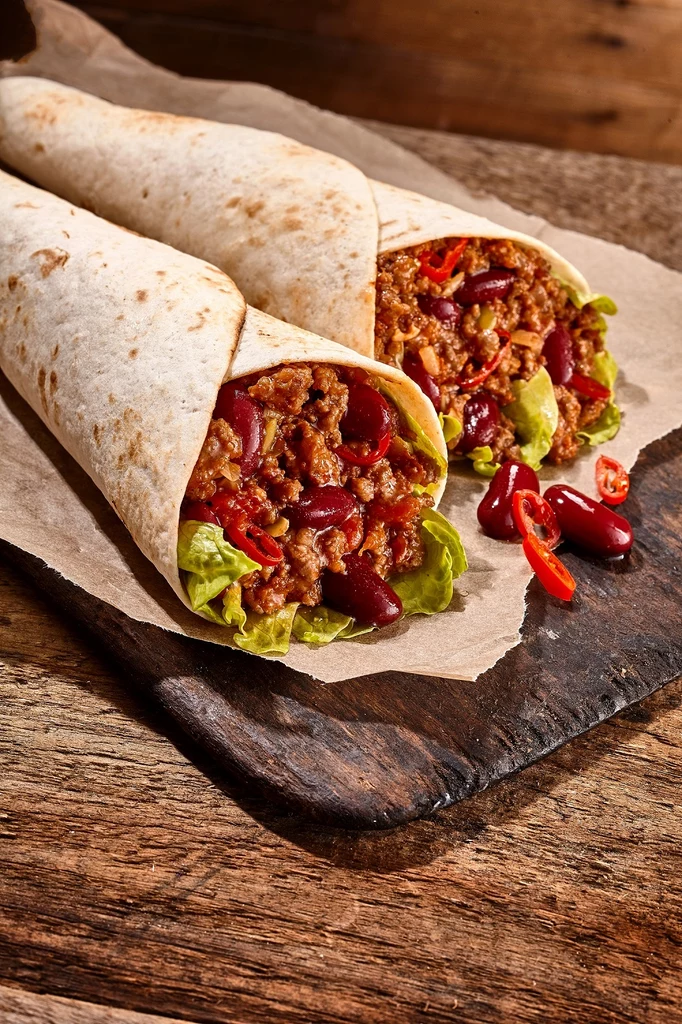 Burrito z wołowiną