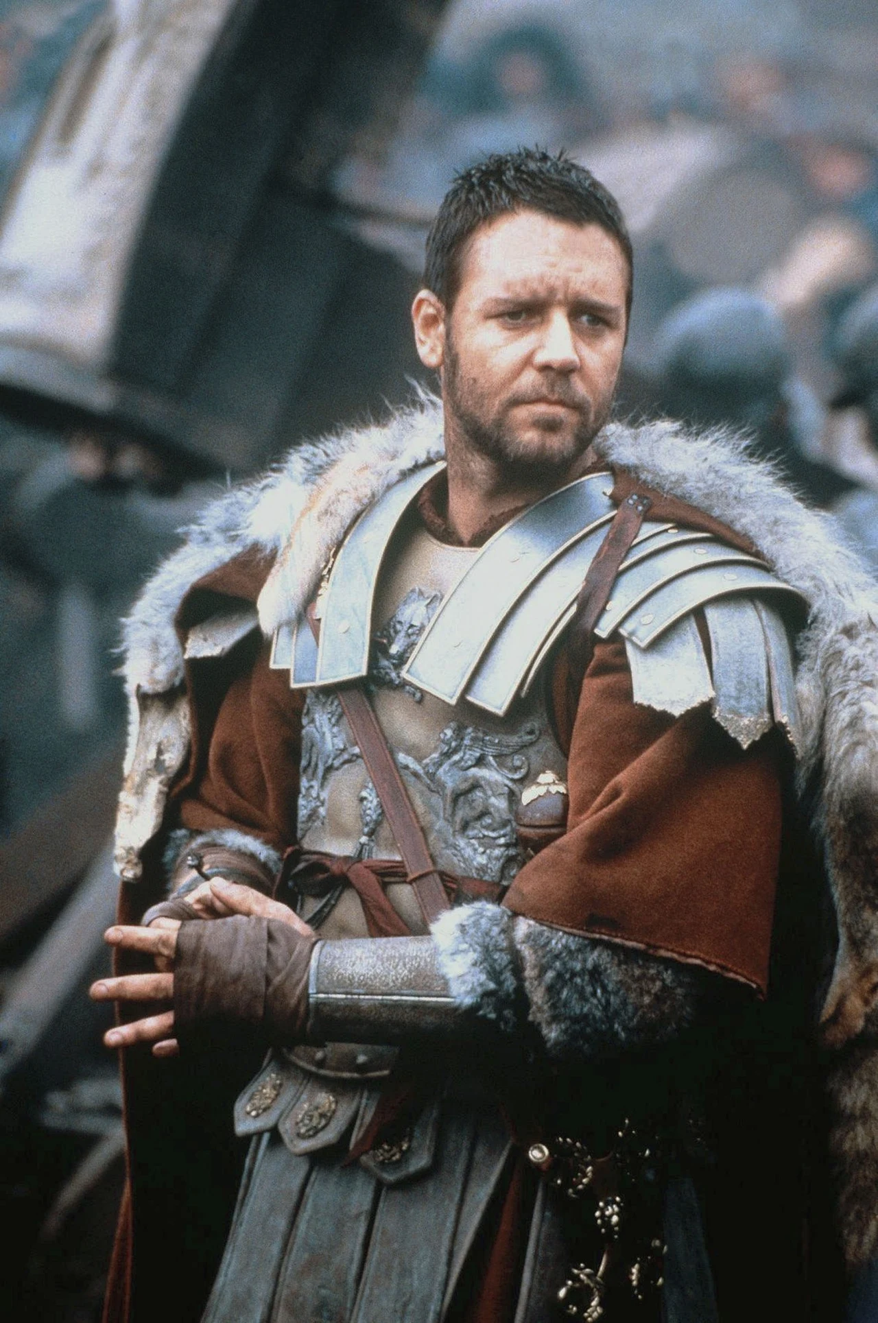 Russell Crowe w filmie "Gladiator"