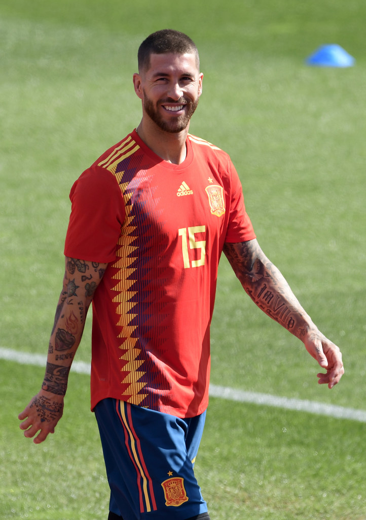 Sergio Ramos jest kapitanem piłkarskiej reprezentacji Hiszpanii