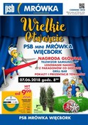 Gazetka promocyjna PSB Mrówka - Wielkie otwarcie - ważna do 16-06-2018