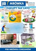 Gazetka promocyjna PSB Mrówka - Zakupy na lato - ważna do 24-06-2018