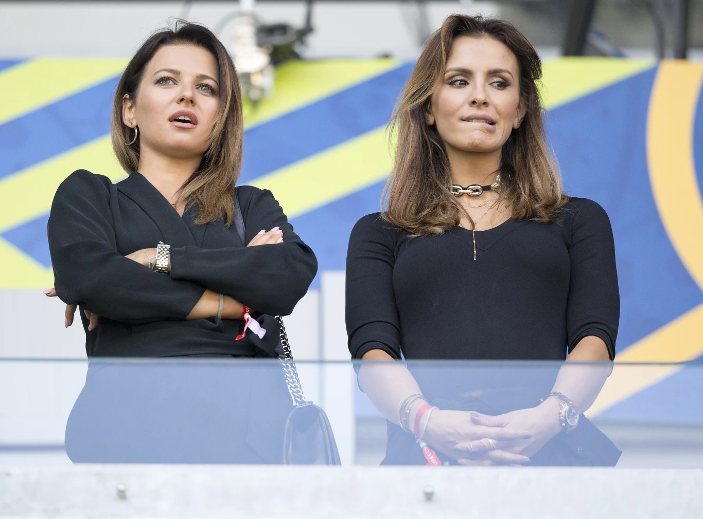Sara Boruc w towarzystwie Anny Lewandowskiej Sara Boruc w towarzystwie Anny Lewandowskiej