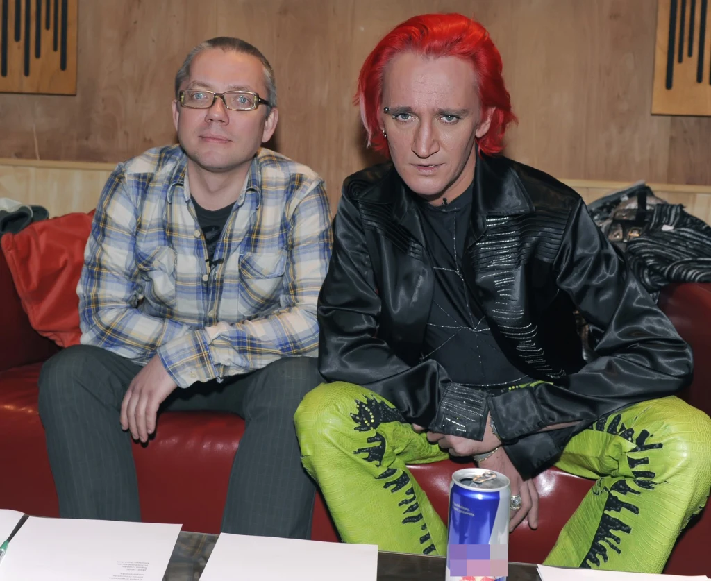 Jacek Łągwa i Michał Wiśniewski