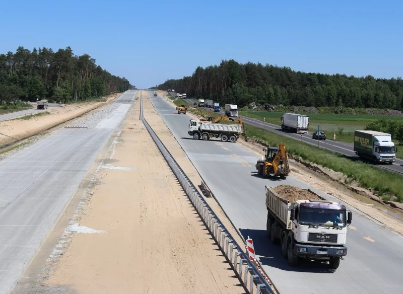 Droga ma być gotowa do końca lipca / fot: GDKKiA