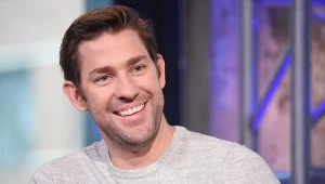 John Krasinski nadaje ze studia stworzonego w domu