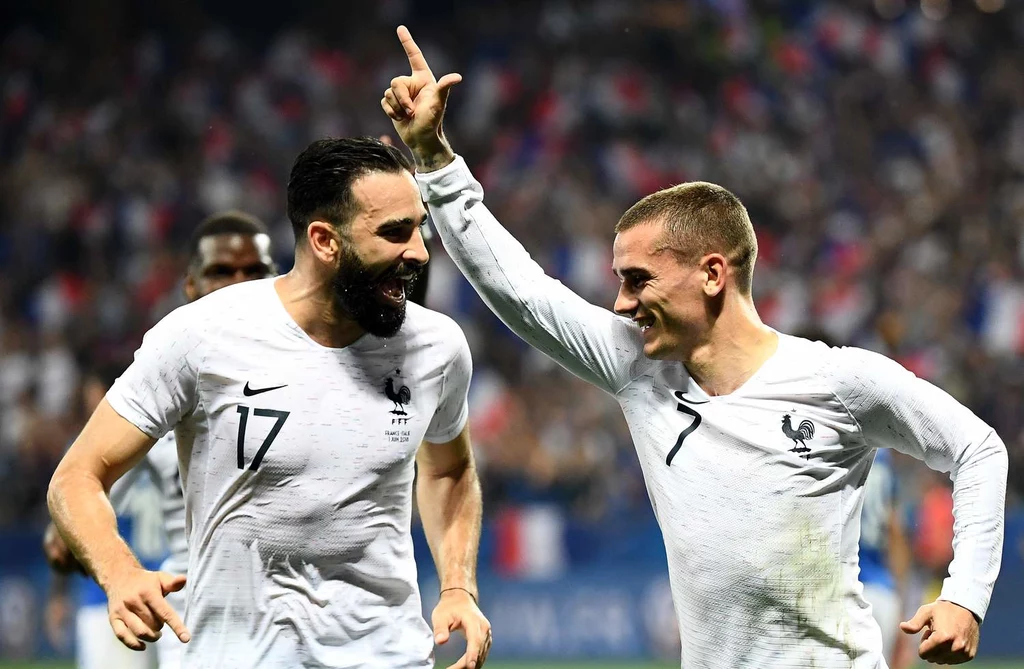 Antoine Griezmann (z prawej) dziś jest filarem reprezentacji Francji