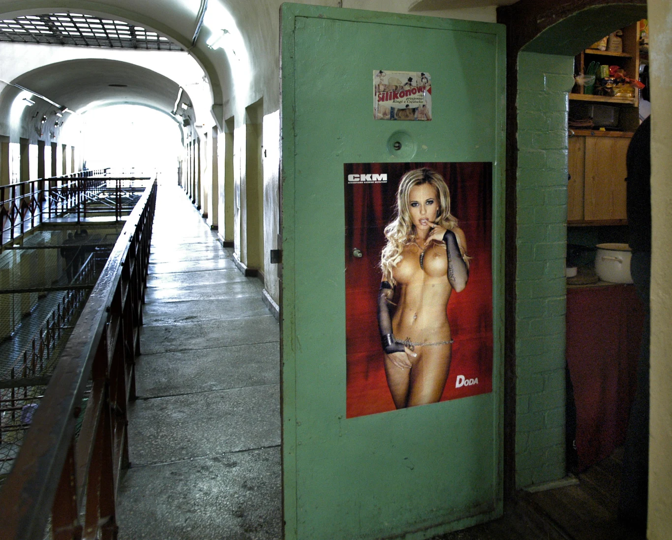 Plakaty z Dodą są ozdobą w więzieniach Plakaty z Dodą są ozdobą w więzieniach