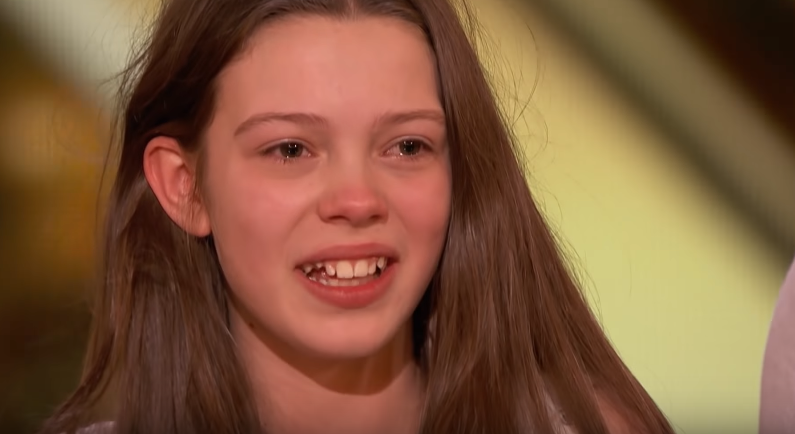 13-letnia Courtney Hadwin zalała się łzami na castingu