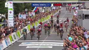 Simone Consonni triumfował w  Murskiej Sobocie