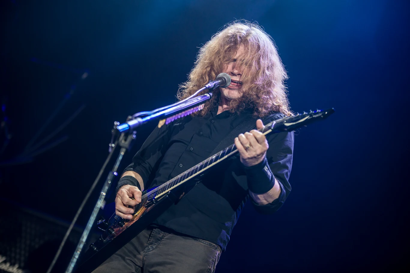 Zobacz zdjęcia z koncertu Megadeth w katowickim Spodku - Dave Mustaine