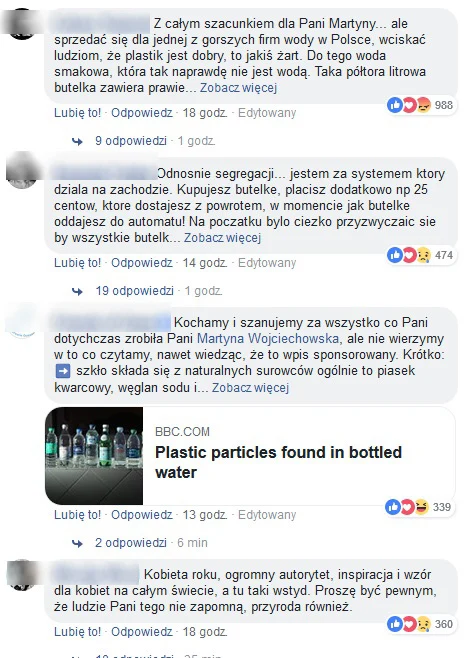 Komentarze pod wpisem Martyny Wojciechowskiej Komentarze pod wpisem Martyny Wojciechowskiej