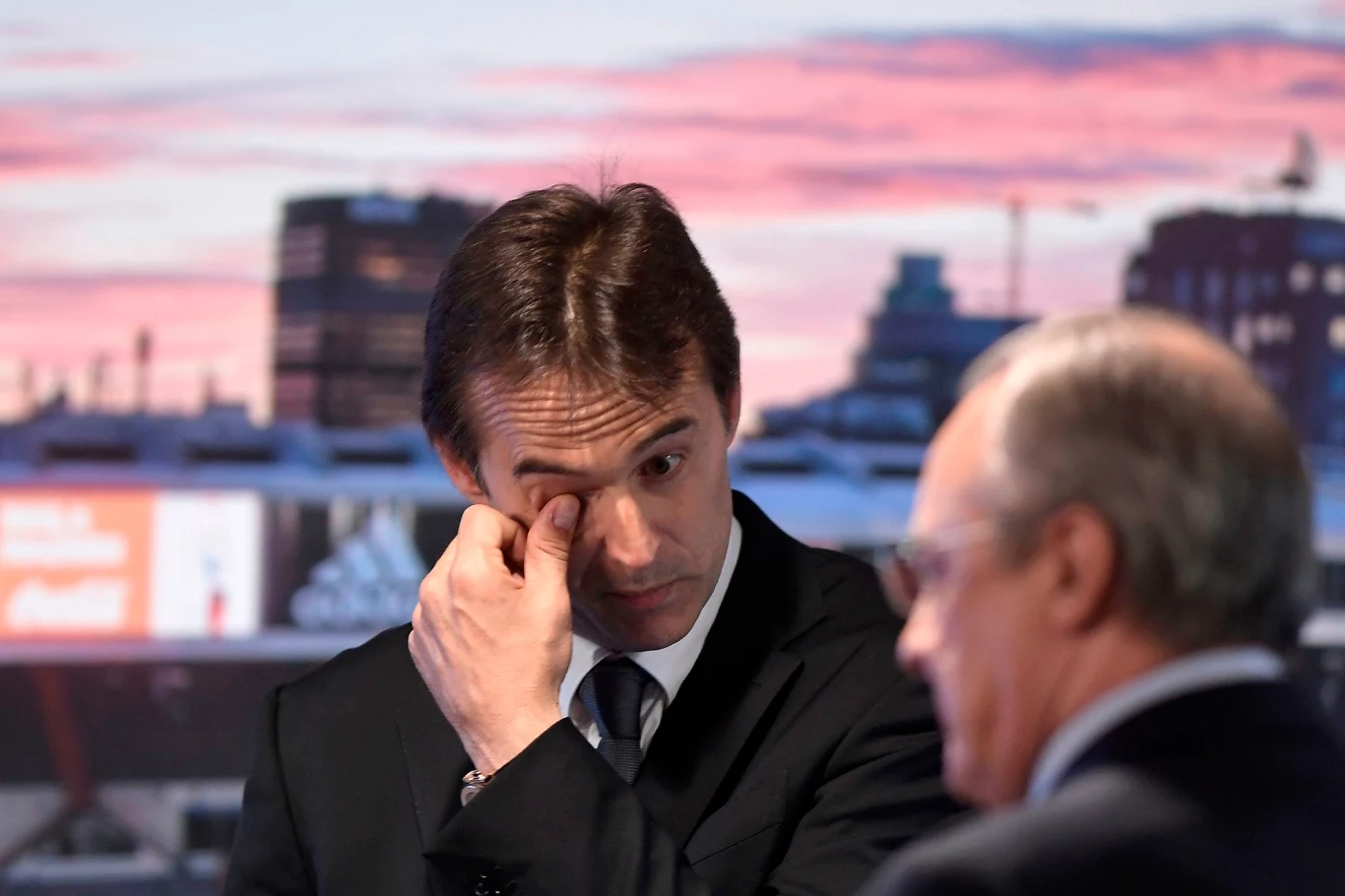 Julen Lopetegui nie potrafił ukryć łez Julen Lopetegui nie potrafił ukryć łez