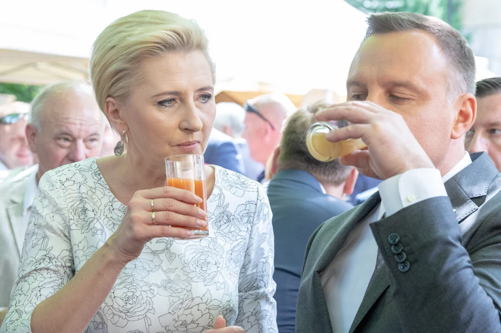 Agata i Andrzej Dudowie Agata i Andrzej Dudowie