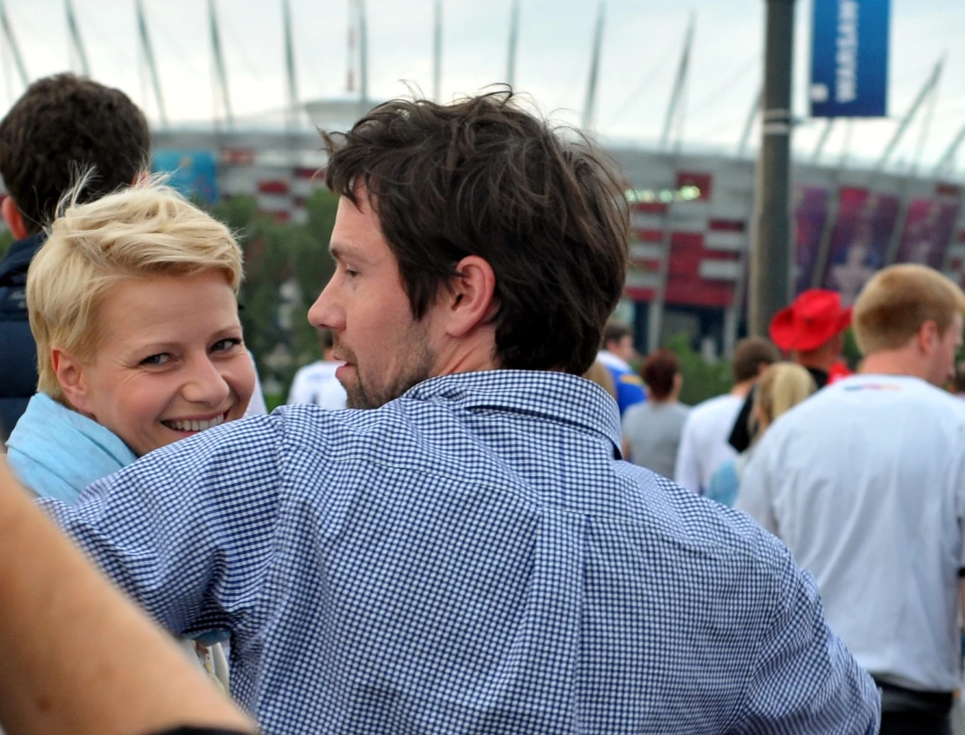 Małgorzata Kożuchowska z mężem Małgorzata Kożuchowska z mężem