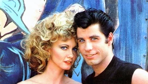 Olivia Newton-John i John Travolta w filmie "Grease" (1978)