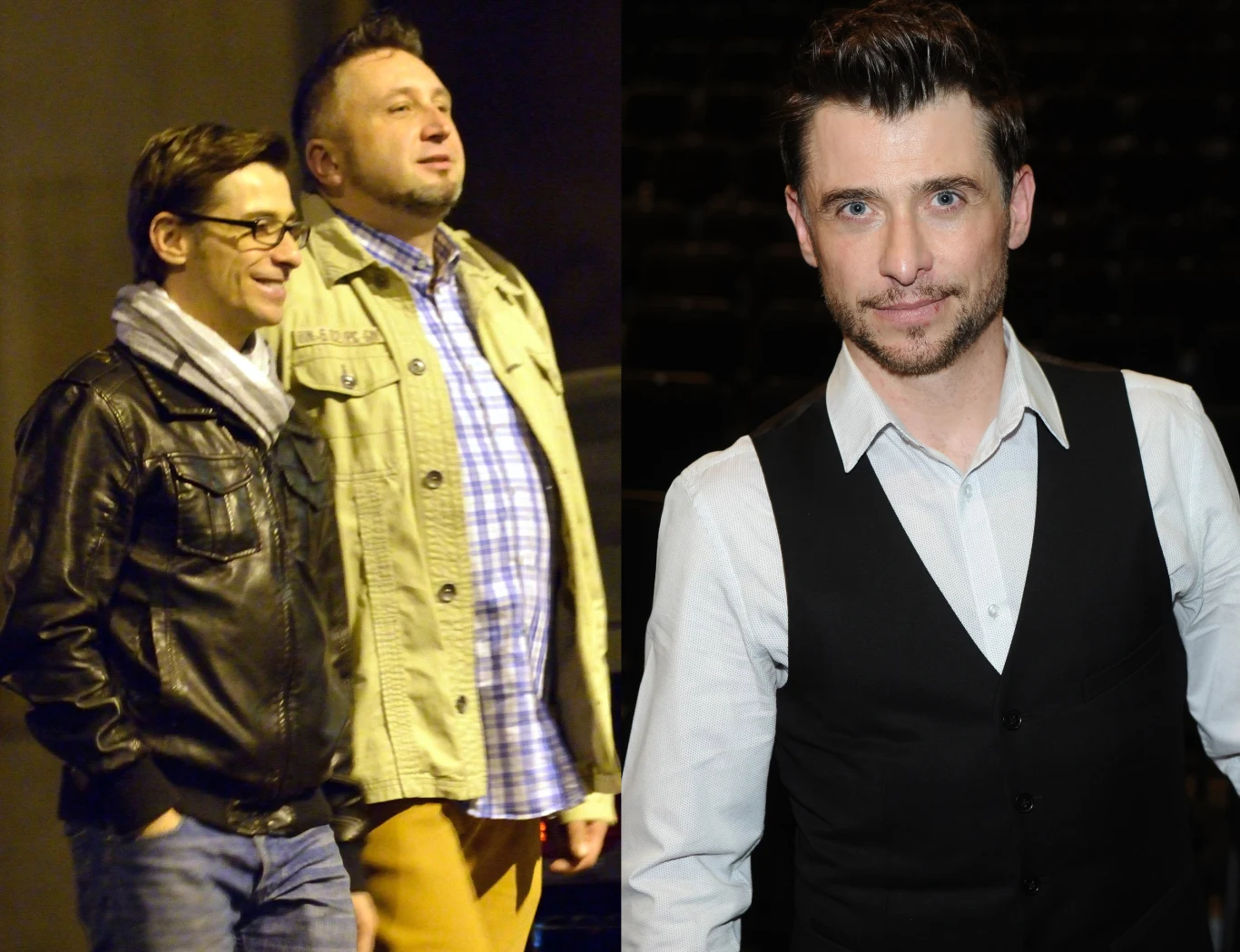 Kacper Kuszewski ma wsparcie w przyjacielu, reżyserze teatralnym Mirosławie Sikorze, fot. FotoIP Kacper Kuszewski ma wsparcie w przyjacielu, reżyserze teatralnym Mirosławie Sikorze, fot. FotoIP