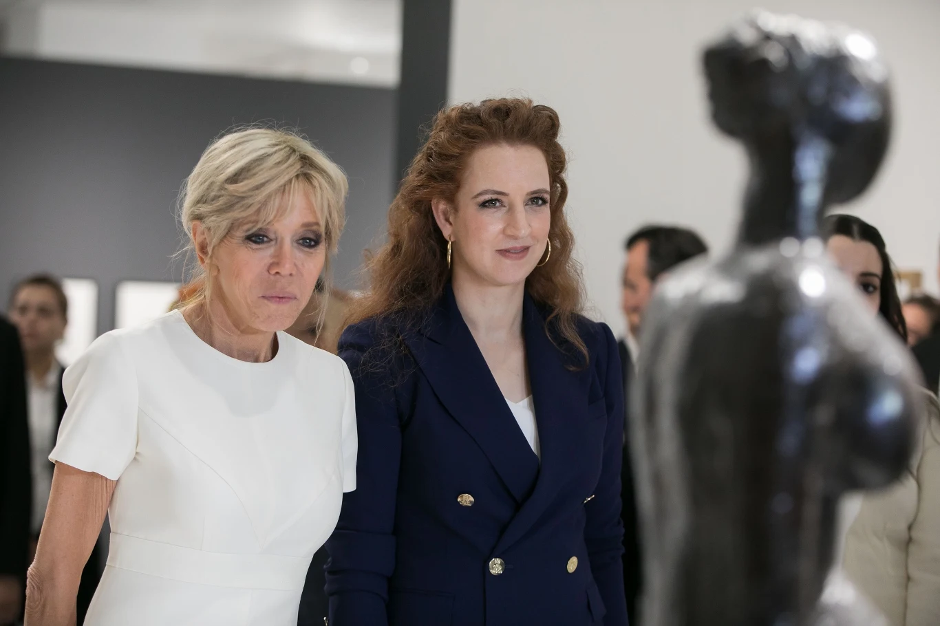Lalla Salma i Brigitte Macron