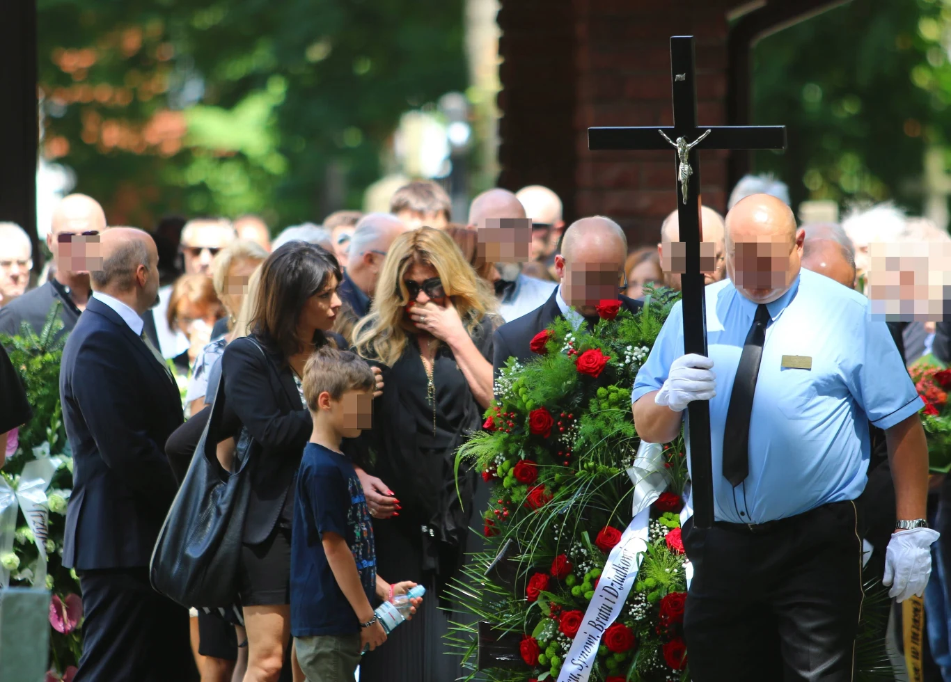 Bliscy żegnają Jarosława Kozidraka Bliscy żegnają Jarosława Kozidraka